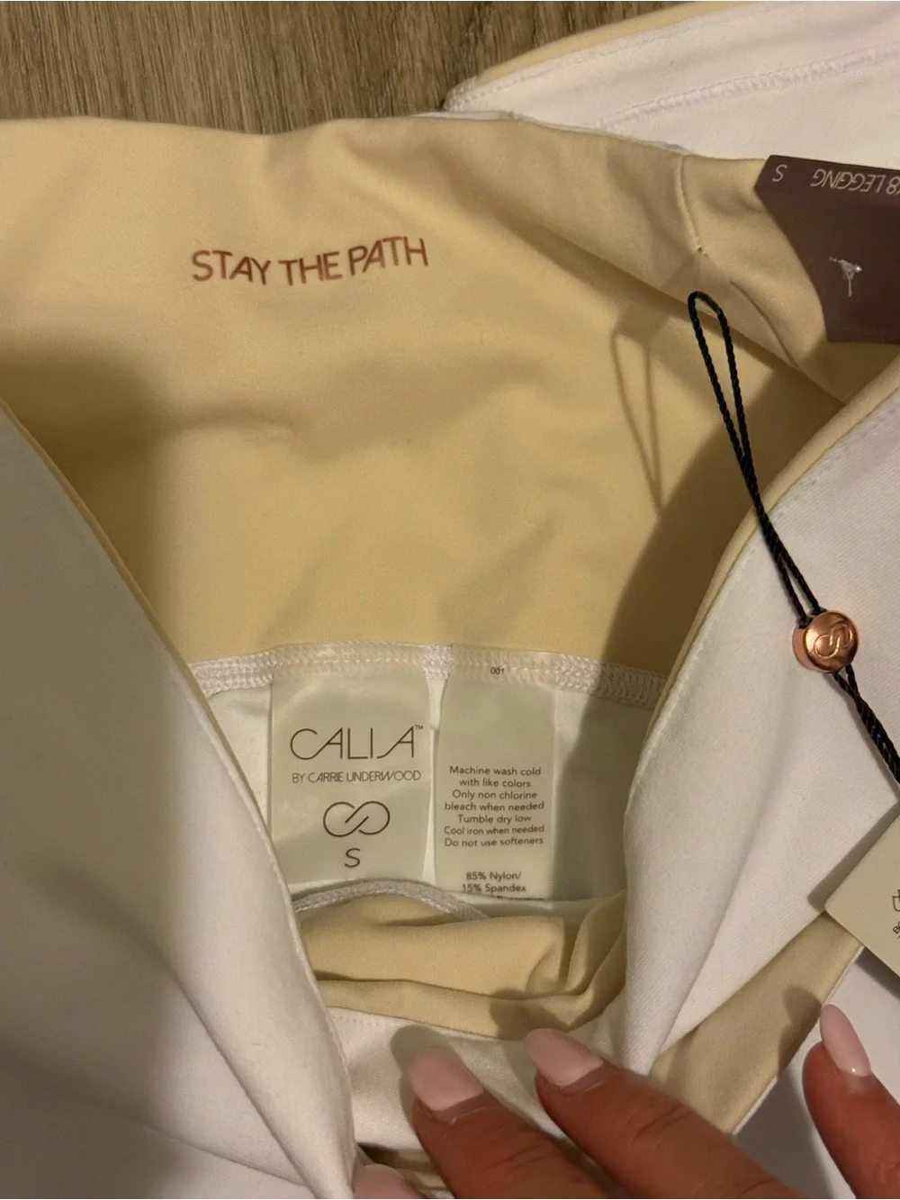 CALIA by Carrie Underwood Essential High Rise 7/8 Leggings White S